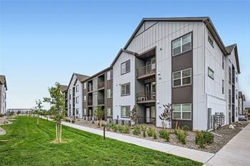View on centennial apartments exterior